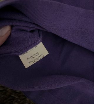 Jersey Pedro Novo Morado Talla M Manga Abullonada