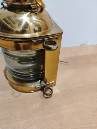 Farol náutico latón Sterns.MASTHEAD