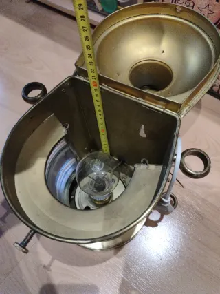 Farol náutico latón Sterns.MASTHEAD
