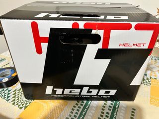 Casco HEBO Enduro/Motocross Negro