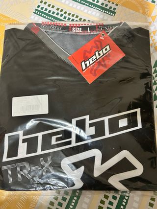 Casco HEBO Enduro/Motocross Negro