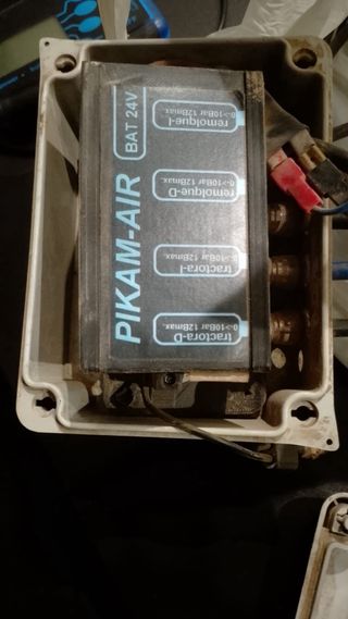 Báscula digital para remolque de camión