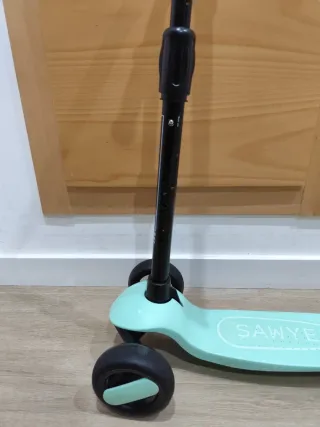 Patinete Sawyer 3 ruedas verde menta