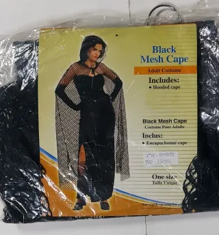 Disfraz Capa Rejilla Adulto Talla Única