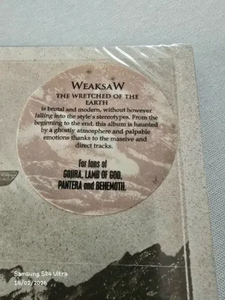 WEAKSAW - The Wretched of the Earth CD