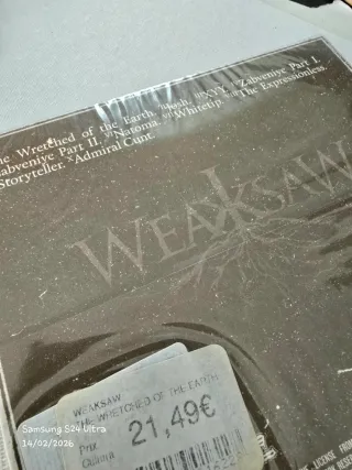 WEAKSAW - The Wretched of the Earth CD