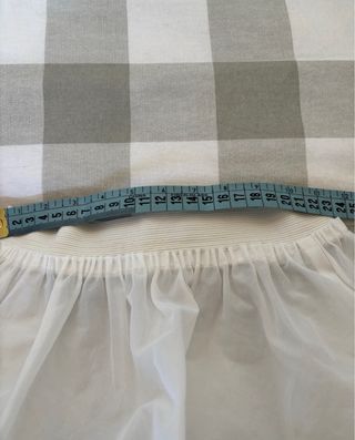 Can can blanco niña talla única,