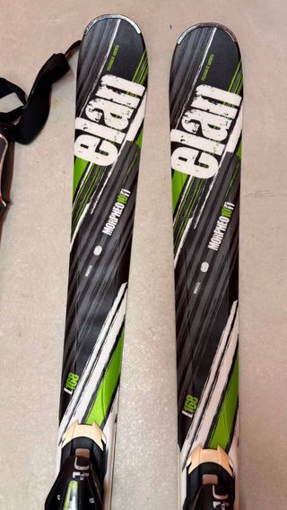 Esquís Elan Morpheo 10Ti con fijaciones