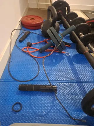 Set Pesas Mancuernas Estuche Domios y para fissnes