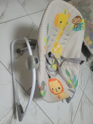 Hamaca para bebé con diseño de animales