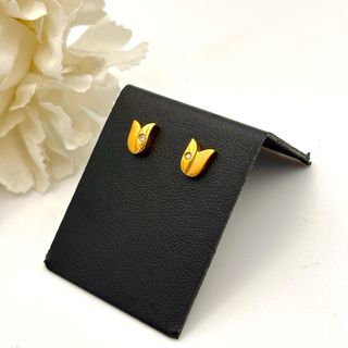 Pendientes de oro 18kt con diamantes