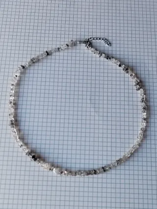 Collar de diamantes herkimer