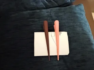 Fermagli capelli marrone e rosa