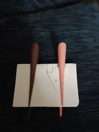 Fermagli capelli marrone e rosa