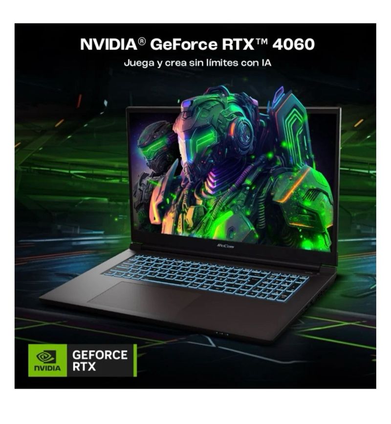 PPCOM PORTATIL 17 REVOLT I9 14GEN 16GB 4060 GAMING afbeelding 9