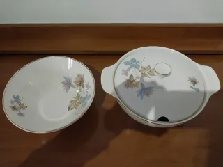 Vajilla antigua floral TANAGRA