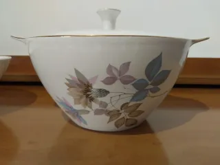 Vajilla antigua floral TANAGRA