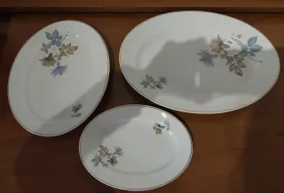 Vajilla antigua floral TANAGRA