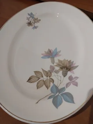 Vajilla antigua floral TANAGRA