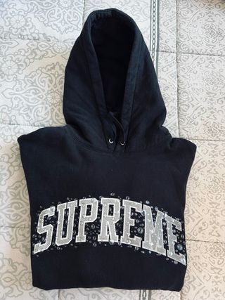 Sudadera Supreme Negra