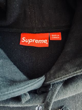 Sudadera Supreme Negra