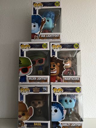 Funko Pop! Onward y Great Mouse Detective