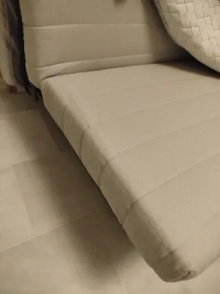 Sofá Cama Teal con Cojín Multicolor