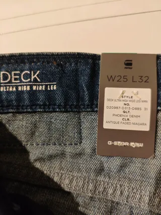 Pantalón G-Star Raw Mujer Talla 25W 32L