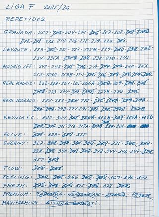 LIGA F 2025/2026 PANINI. VENTA EN LOTE Y SUELTOS.