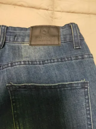 Pantalón vaquero MANBORA azul talla 31