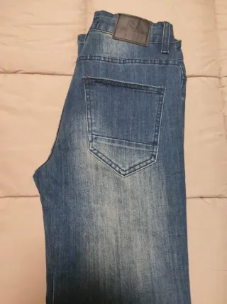 Pantalón vaquero MANBORA azul talla 31