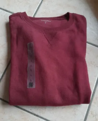 Felpa Terranova Bordeaux Taglia L