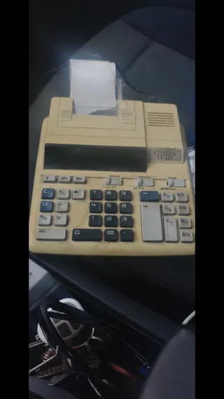 Calculadora Citizen CX-123 con impresora