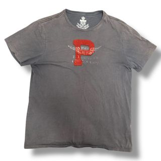 Polo Ralph Lauren Camiseta Gris Vintage