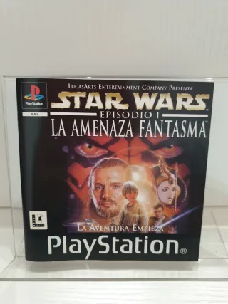 Star Wars La Amenaza Fantasma PS1 (PAL)
