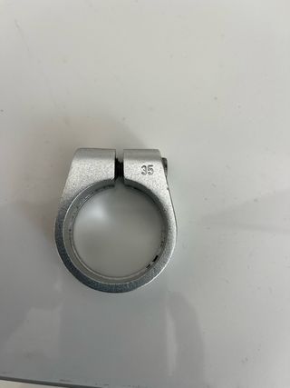 Cierre tija sillín plata