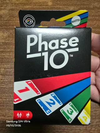 Jogo de Cartas Phase 10 Mattel