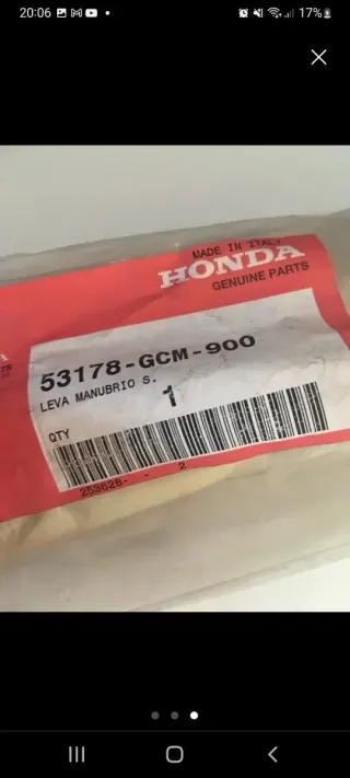 Honda X8RS 50cc Maneta Izquierda