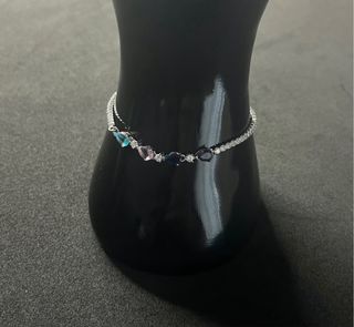 Pulsera Plata 925 Circonitas Colores