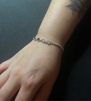 Pulsera Plata 925 Circonitas Colores