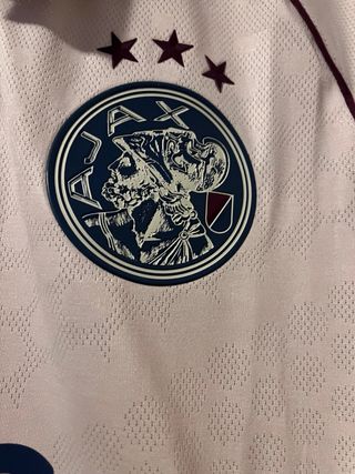 Camiseta Ajax Adidas Beige Talla M