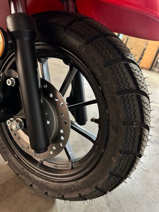 Scooter Eléctrica Roja Quazzartech