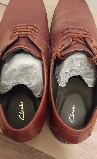 Sapatos Clarks Howard Walk Oxford Castanhos