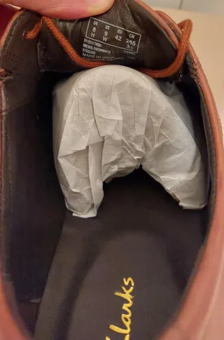 Sapatos Clarks Howard Walk Oxford Castanhos