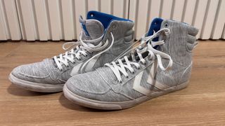 Zapatillas Hummel Stadil High Grises y Azules