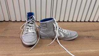 Zapatillas Hummel Stadil High Grises y Azules