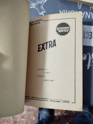 Comics antiguos selecciones Vértice de aventuras