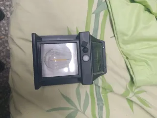 4 Lámparas LED Negras