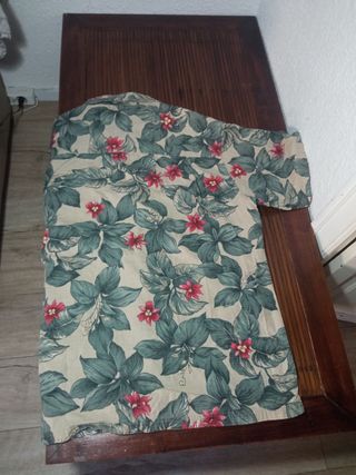 Camisa Chaps Ralph Lauren Floral 100% Algodón