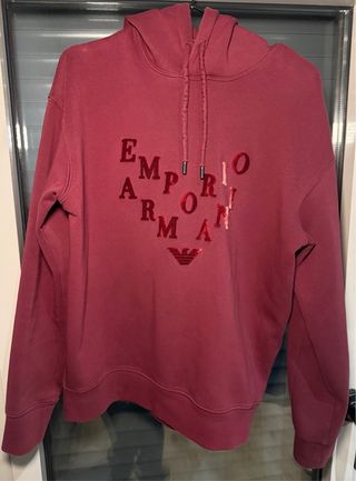 Sudadera Emporio Armani Roja